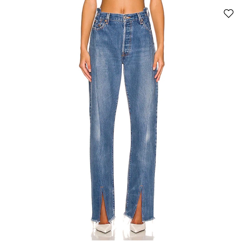 EB Denim split hem OGs